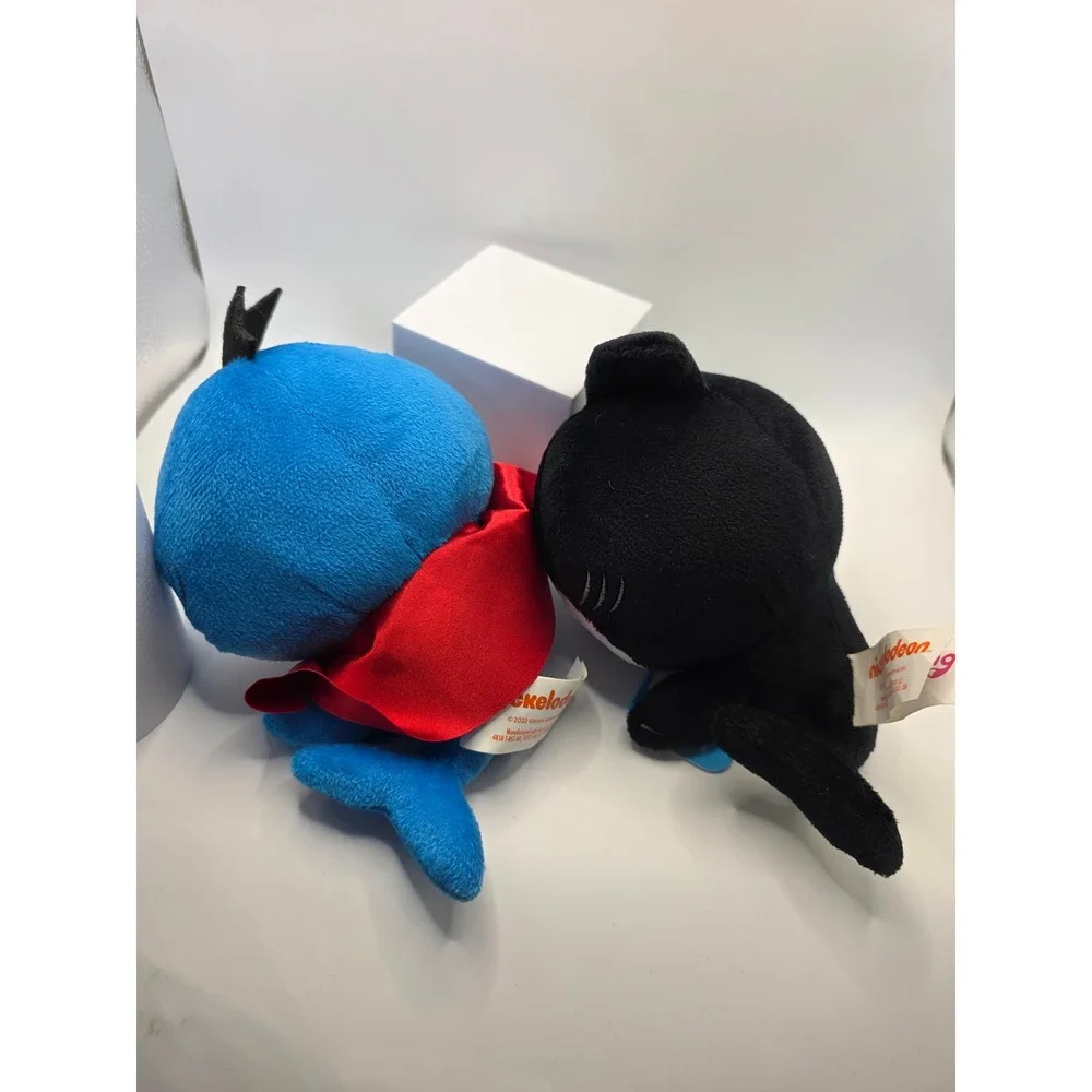 Pinkfong Baby Shark Plush Set 2022 Nickelodeon (RARE) Skeleton & Super Shark NWT